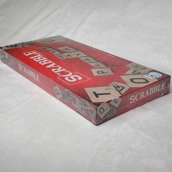 Scrabble Classic Crossword Board Game By Hasbro Gaming New Factory Sealed - Picture 6 of 7
